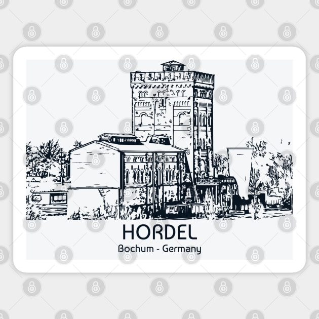 Hordel - Germany Magnet by Lakeric